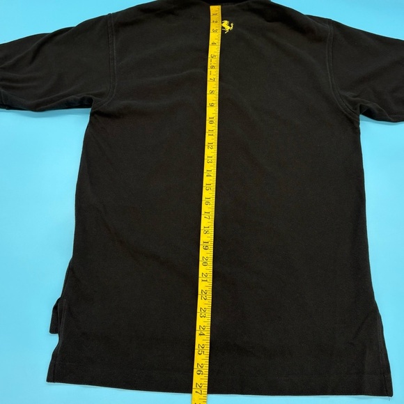 Ferrari Club of America Black Logo Patch New England Region 100% Cotton Size Sm - Picture 3 of 8